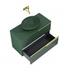 Elita Meble Soho szafka podumywalkowa 100 cm zielony mat 169085