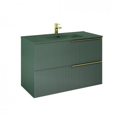 Elita Meble Soho szafka podumywalkowa 100 cm zielony mat 169085