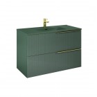 Elita Meble Soho szafka podumywalkowa 100 cm zielony mat 169085