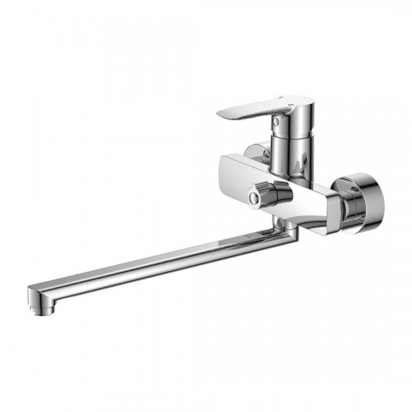 Omnires Mackenzie bateria kuchenna ścienna chrom MA3218CR