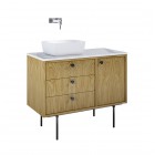 Elita Meble Legacy szafka podumywalkowa 100 cm wisząca lewa dąb naturalny fornir 168909