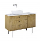 Elita Meble Legacy szafka podumywalkowa 120 cm wisząca lewa dąb naturalny fornir 168915