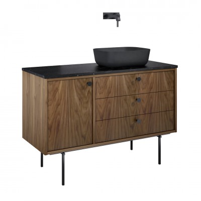 Elita Meble Legacy szafka podumywalkowa 120 cm wisząca prawa orzech amerykański fornir 168912