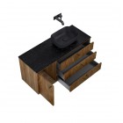 Elita Meble Legacy szafka podumywalkowa 120 cm wisząca prawa orzech amerykański fornir 168912