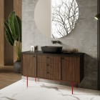 Elita Meble Legacy podstawa 130 cm do szafki czerwony mat 168923