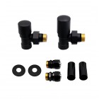 Vario Term Swing All in One zestaw zaworów regulacyjnych czarny matowy AZIS24/FK(PEX)