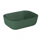 Elita Meble Reni umywalka nablatowa 45,5x32,5 cm zielony mat 146028