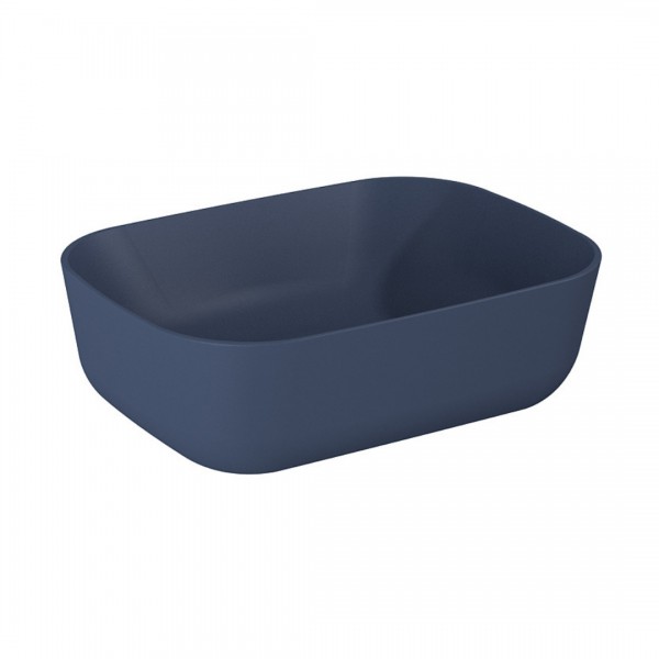 Elita Meble Reni umywalka nablatowa 45,5x32,5 cm granatowy mat 146029