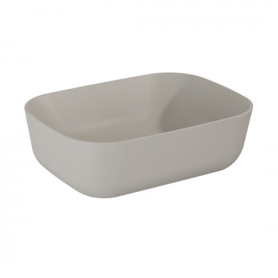 Elita Meble Reni umywalka nablatowa 45,5x32,5 cm beżowy mat 146027