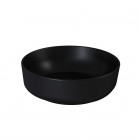 Elita Meble Lorca umywalka nablatowa okrągła 41,5 cm czarny mat 145084