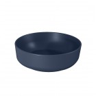 Elita Meble Lorca umywalka nablatowa okrągła 41,5 cm niebieski mat 146056