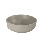 Elita Meble Lorca umywalka nablatowa okrągła 41,5 cm beżowy mat 146054