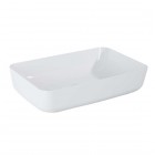 Elita Meble Nomia umywalka nablatowa okrągła 50x39 cm biały połysk 145042