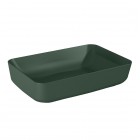 Elita Meble Nomia umywalka nablatowa okrągła 50x39 cm zielony mat 146052