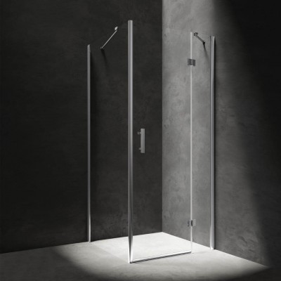 Omnires Manhattan kabina prysznicowa prostokątna 110x120 cm chrom MH1112CRTR