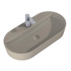 Elita Meble Babette umywalka nablatowa 80x40 cm beżowy mat 146044