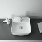 Elita Meble Tonia umywalka nablatowa 39x39 cm biała 145081