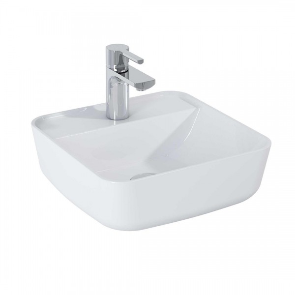 Elita Meble Tonia umywalka nablatowa 39x39 cm biała 145081