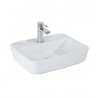 Elita Meble Enzo umywalka nablatowa 51x40 cm biała 145082