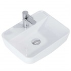 Elita Meble Enzo umywalka nablatowa 51x40 cm biała 145082