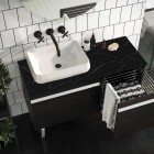 Elita Meble Bivio umywalka nablatowa 54x42 cm biała 145038