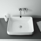 Elita Meble Bivio umywalka nablatowa 54x42 cm biała 145038