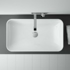 Elita Meble Fresi umywalka nablatowa 70x40 cm biały 145033