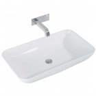 Elita Meble Fresi umywalka nablatowa 70x40 cm biały 145033