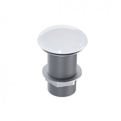 Elita Meble korek klik-klak do umywalki okrągły ceramiczny biały 168413