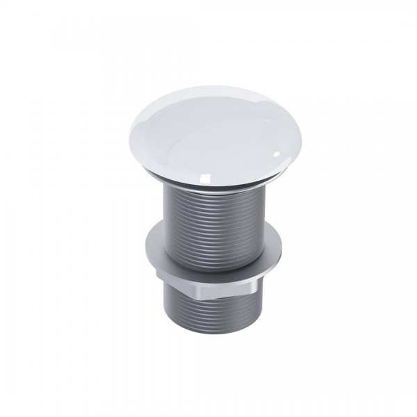 Elita Meble korek klik-klak do umywalki okrągły ceramiczny biały 168413