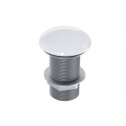 Elita Meble korek klik-klak do umywalki okrągły ceramiczny biały 168413