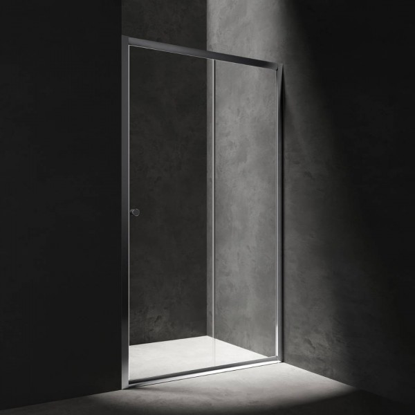 Omnires Bronx drzwi prysznicowe 110 cm chrom S2050110CRTR