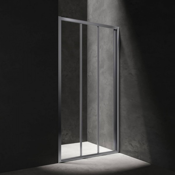 Omnires Bronx drzwi prysznicowe 80 cm chrom S20A380CRTR