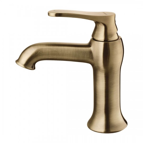 Omnires Art Deco bateria umywalkowa stojąca retro brąz antyczny AD5110BR