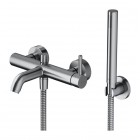 Omnires Y bateria wannowa ścienna nikiel Y1231NI