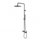 Omnires Y zestaw natryskowy termostatyczny deszczownica 25 cm grafit Y1244SUGR