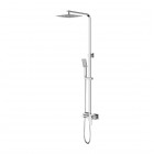 Omnires Baretti zestaw natryskowy z deszczownicą 25 cm chrom BA7844CR