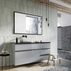 Elita Meble ElitStone blat 140x46x2 cm marmur czarny mat marquina 167484