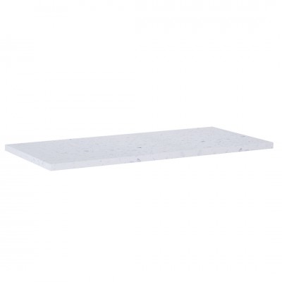 Elita Meble ElitStone blat 80x40x2 cm marmur biały mat terrazzo 169072