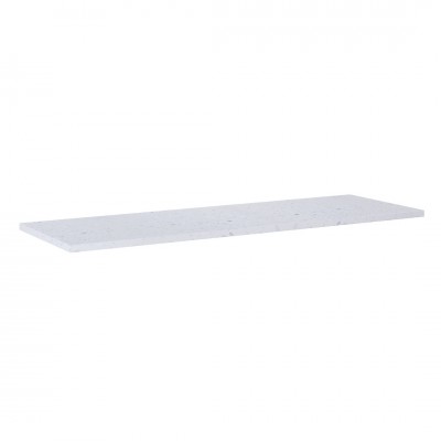 Elita Meble ElitStone blat 120x40x2 cm marmur biały mat terrazzo 169074