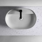 Elita Meble ElitStone blat 60x40x2 cm marmur biały mat terrazzo 169071