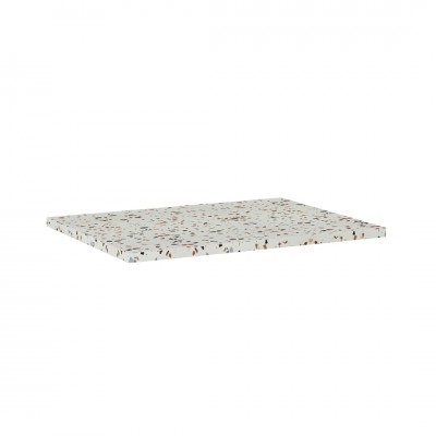 Elita Meble ElitStone blat 60x46x2 cm marmur river mat terrazzo 168813
