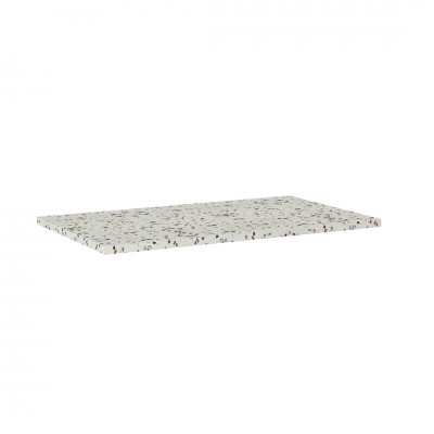 Elita Meble ElitStone blat 80x46x2 cm marmur river mat terrazzo 168816