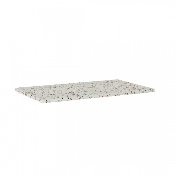 Elita Meble ElitStone blat 80x46x2 cm marmur river mat terrazzo 168816