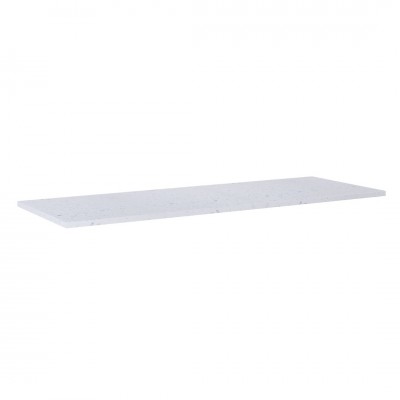 Elita Meble ElitStone blat 140x46x2 cm marmur biały mat terrazzo 168542