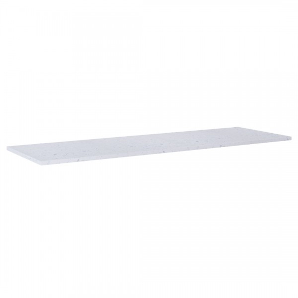 Elita Meble ElitStone blat 160x46x2 cm marmur biały mat terrazzo 168543