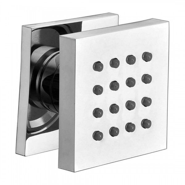 Omnires dysza boczna kwadratowa chrom J09CR