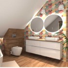 Elita Meble blat MDF 160x46 cm dąb classic 166904