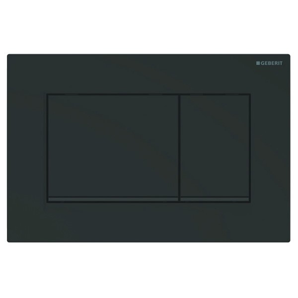 Geberit Sigma 30 przycisk spłukujący czarny/czarny mat 115883161