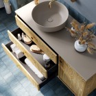 Elita Meble Legacy szafka podumywalkowa 120 cm wisząca lewa dąb naturalny fornir 168915